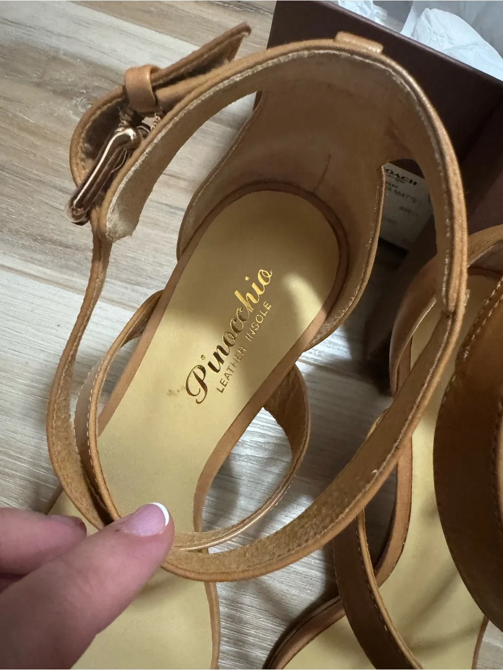 Coach story approx straps